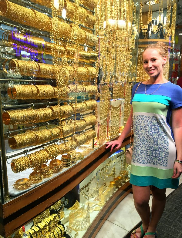 "Голден сук" - рынок золота в г.Дубай