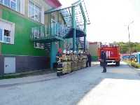 В детском саду Углегорска пожарные нашли «потерявшегося в дыму», Фото: 9