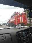 В Поронайске в рейсовый автобус врезался Lexus, Фото: 2