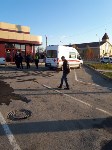 Два человека пострадали при столкновении трех автомобилей в Южно-Сахалинске, Фото: 2