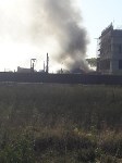 На территории будущей школы в Дальнем вспыхнул пожар, Фото: 5