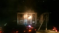 Линия электропередач вспыхнула из-за пожара в Холмске, Фото: 9