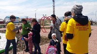 В Сахалинской области раздали более двадцати тысяч георгиевских лент, Фото: 1