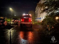 Человека спасли при пожаре в многоэтажке на Сахалине, Фото: 3