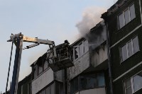 Пожар в многоэтажке на улице Чехова в Южно-Сахалинске, Фото: 5
