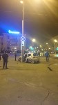 Кроссовер и автомобиль пиццерии столкнулись на площади Ленина в Южно-Сахалинске, Фото: 6