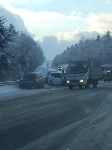 Две "Тойоты" и автобус ритуального агентства столкнулись в районе Соловьевки , Фото: 4