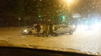 На перекрестке Мира и Поповича не разминулись два автомобиля, Фото: 6