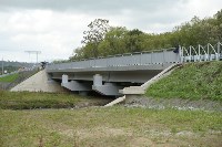 Мост через реку Владимировку построили в Дальнем, Фото: 2