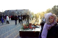 Южно-Сахалинск - памятная акция по жертвам теракта в Санкт-Петербурге, Фото: 10