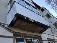 Из-за красивых фасадов жители домов в Южно-Сахалинске остались без балконов, Фото: 12