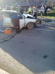 Серьезная авария произошла в Корсакове, Фото: 3
