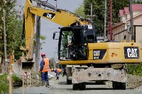 К ремонту дорог в 25-м микрорайоне Южно-Сахалинска приступил новый подрядчик, Фото: 3