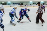 «Сахалинские Акулы» провели два домашних матча с командой их Москвы «МВД», Фото: 8