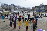 Холмчане поддержали акцию в честь воссоединения Крыма с Россией, Фото: 10