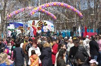 Несколько тысяч гостей принял в День Победы парк Южно-Сахалинска , Фото: 46