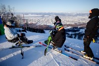 Паралимпийцы опробовали трассу Спортивную в Южно-Сахалинске, Фото: 17