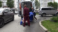 Проспект Победы в Южно-Сахалинске. Женщину госпитализировали, Фото: 5