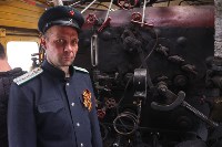 В Южно-Сахалинске впервые встретили "Поезд Победы", Фото: 2
