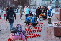Девять дней после теракта в "Крокусе": южносахалинцы почтили память жертв трагедии, Фото: 4
