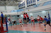 Очередную победу одержали сахалинские волейболисты в чемпионате России, Фото: 12