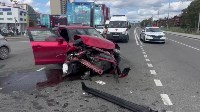 Жесткое ДТП произошло в районе "Сити Молла" в Южно-Сахалинске, Фото: 1