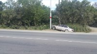 Автомобиль врезался в столб по дороге на Троицкое, Фото: 3