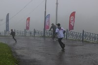 Около 300 бегунов и велосипедистов поднялись на склоны «Горного воздуха», Фото: 32