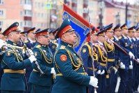 Военный парад в День Победы в Южно-Сахалинске, Фото: 2