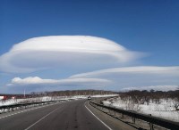 Необычные облака наблюдали на Курилах, Фото: 1