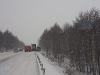 Две серьезные аварии произошли на Корсаковской трассе днем 4 февраля, Фото: 6