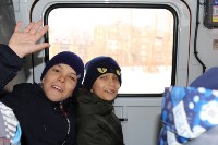 Катанием на «Лосе» и санях отметили сахалинские школьники Всемирный день гражданской обороны, Фото: 1