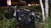 Два человека погибли при столкновении автомобилей в Южно-Сахалинске, Фото: 5