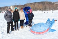 Конкурс снежных фигур в честь Всемирного дня китов  провели волонтеры Экоцентра «Родник», Фото: 11