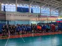 Волейбольный турнир в Южно-Сахалинске провели в честь 23 февраля, Фото: 2