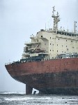 Судно село на мель в Невельске, Фото: 1