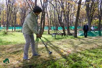 Площадка для игры в гольф открылась в городском парке Южно-Сахалинска, Фото: 8