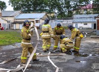 "Пожар в кабинете терапевта": людей вывели из СИЗО во время учений в Южно-Сахалинске, Фото: 5