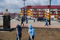Уборка дворов и улиц в Южно-Сахалинске, Фото: 41