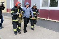 Условный пожар "потушили" в детском лагере в Анивском районе, Фото: 13