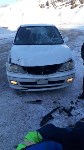 Нетрезвый водитель минивэна сбил дорожного рабочего в Холмске, Фото: 2