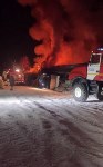 Пожар в селе Вал: Фото 1 Пожар в селе Вал, Фото: 1