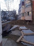 Коммунальщики Южно-Сахалинска обещали сделать так, чтобы ветер не ронял заборы, Фото: 3