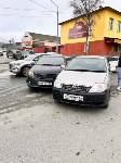 Очевидцев аварии на улице Железнодорожной ищут в Южно-Сахалинске, Фото: 3