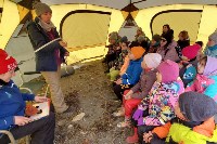 Сахалинским детям показали сивучей с пластиковыми "ошейниками", Фото: 4