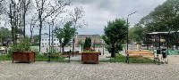 В Долинске благоустроили площадь Ленина , Фото: 3