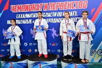 Сахалинские каратисты разыграли медали чемпионата и первенства области, Фото: 8