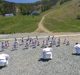 Юные каратисты провели открытую тренировку на «Горном воздухе», Фото: 10