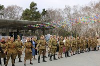 "Вальс Победы" станцевали в Южно-Сахалинске, Фото: 4