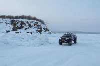 Джиперы пересекли пролив Невельского по льду , Фото: 14